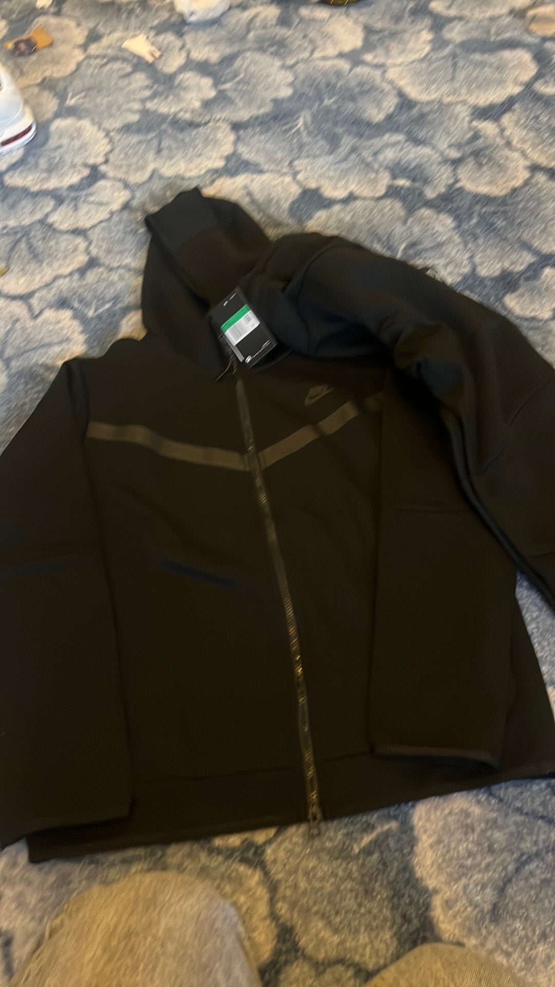 Nike Tech Fleece Tracksuit Black – Size XL, Ophalen of Verzenden, Zo goed als nieuw, Maat 56/58 (XL), Zwart