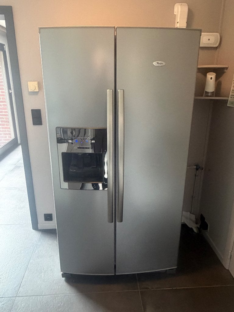 Frigo americain, Classe énergétique A ou plus économe, 160 cm ou plus, Enlèvement, Utilisé