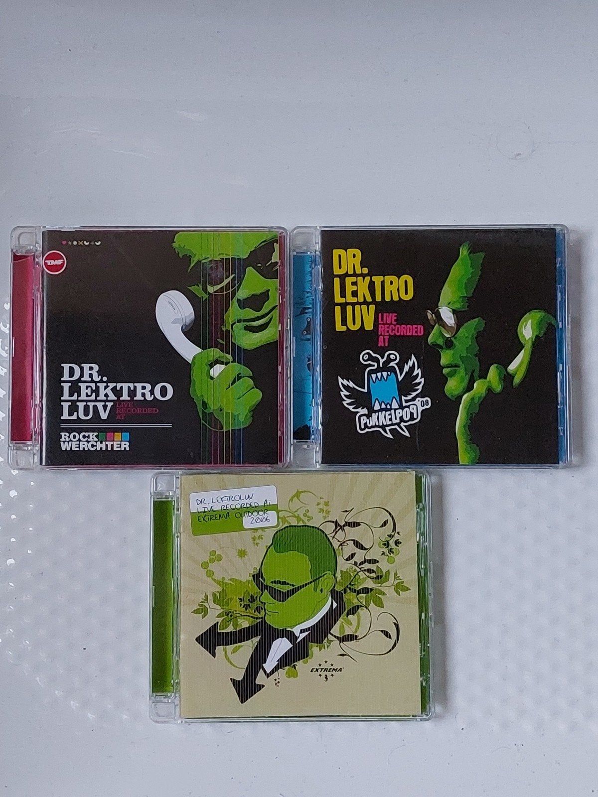 DR.LEKTROLUV, Cd's en Dvd's, Verzenden