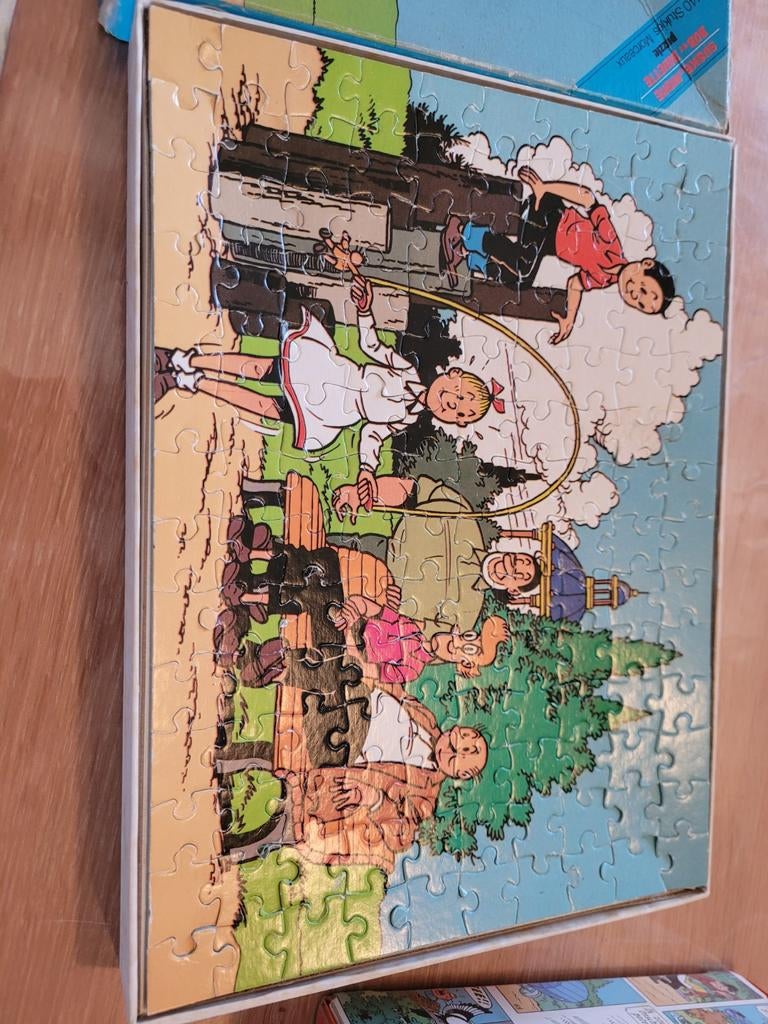 Suske en Wiske oude puzzel compleet. 140 stukjes., Verzamelen, Ophalen