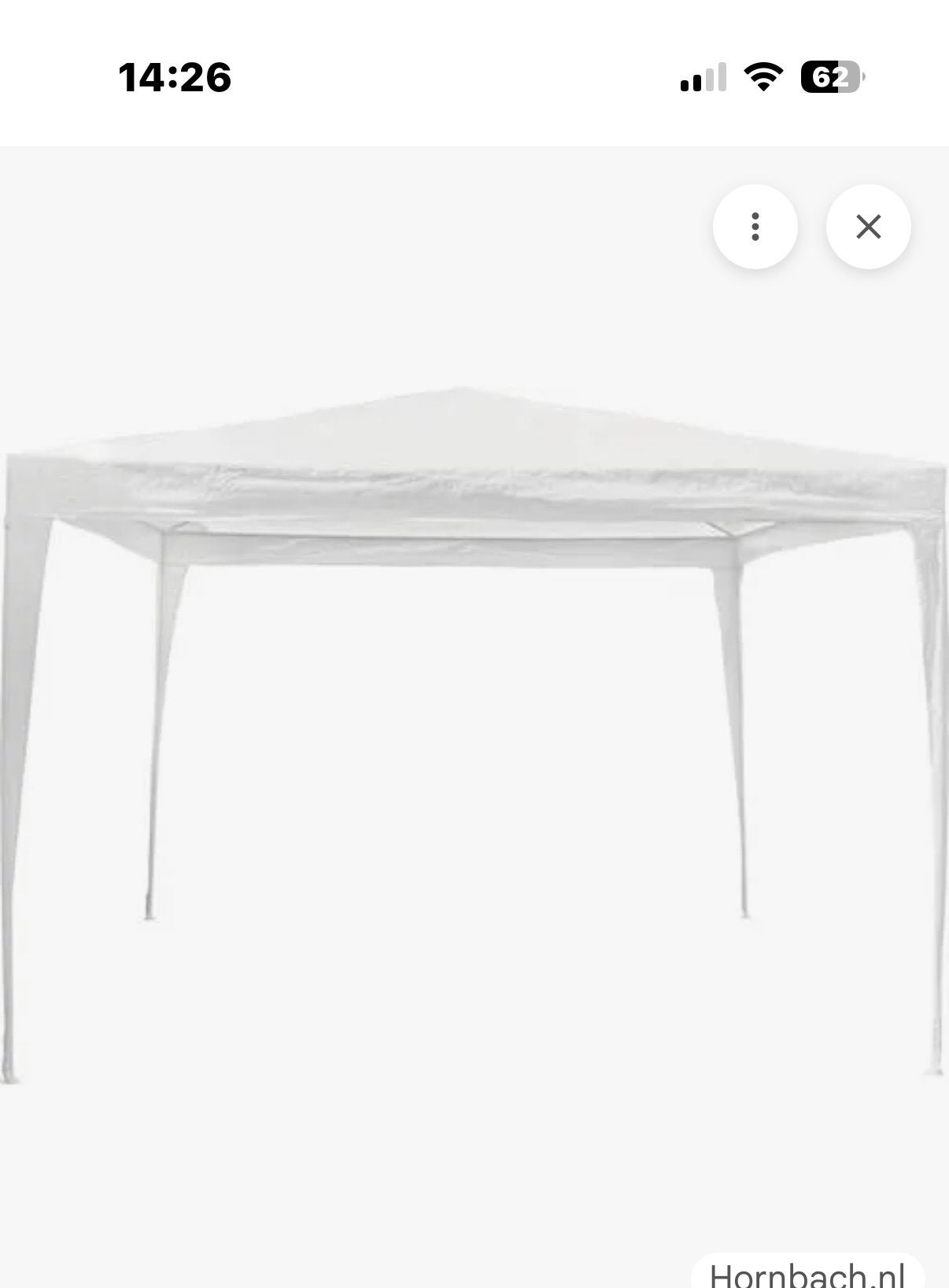 Party tent, Ophalen of Verzenden, Zo goed als nieuw