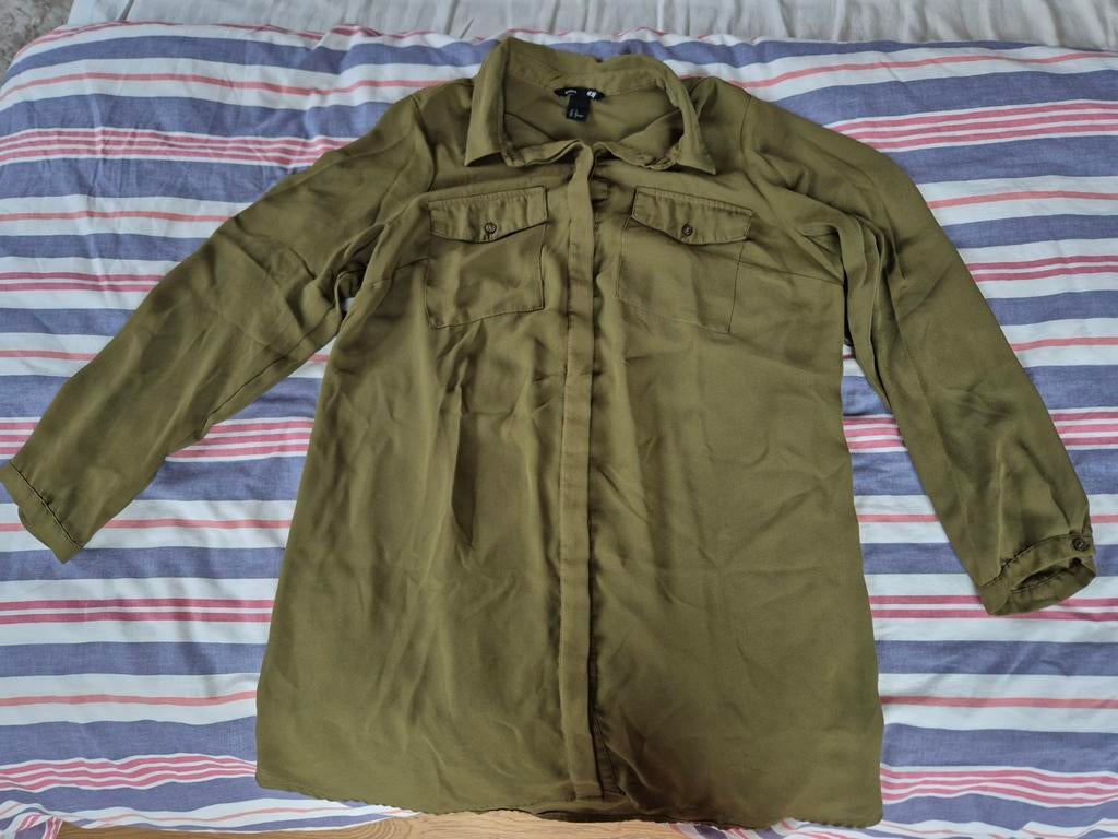 Zwangerschap Blouse, Kleding | Dames, Zwangerschapskleding, H&M, Blouse of Tuniek, Gedragen, Groen