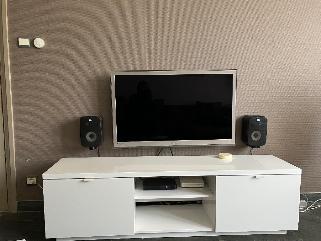 Tv meubel, Ophalen, Overige materialen, Gebruikt, 150 tot 200 cm