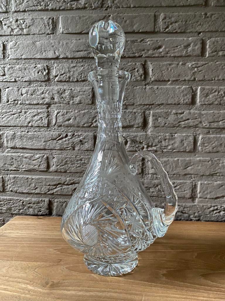 Karaf in kristal, Antiek en Kunst, Ophalen