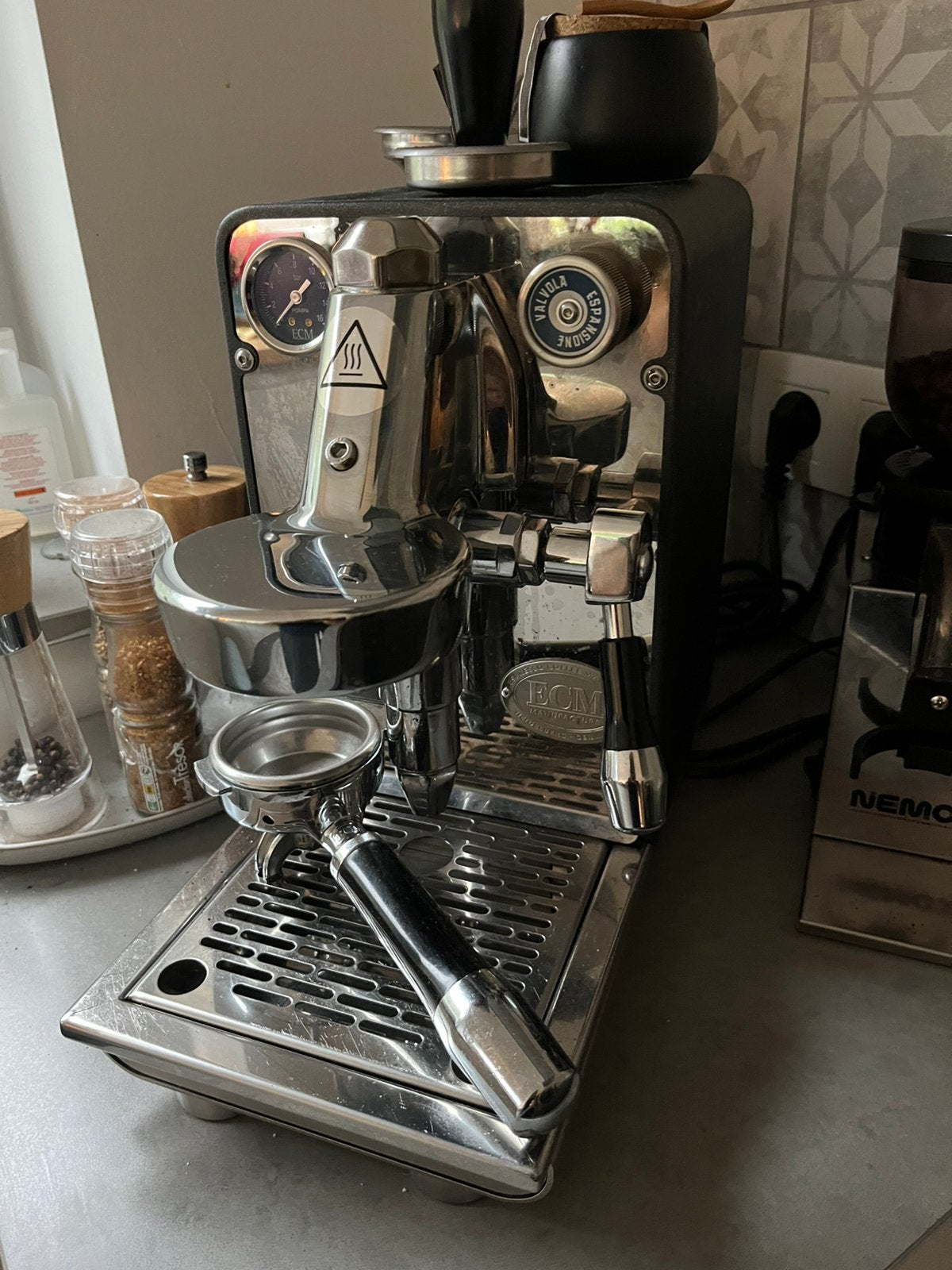 Barista EMC te koop, Elektronische apparatuur, Ophalen, Zo goed als nieuw, Waterreservoir