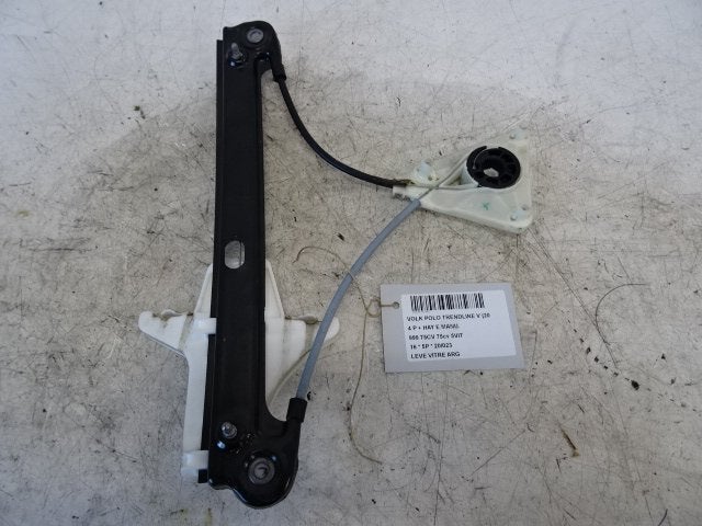 MECANISME VITRE ARRIÈRE GAUCHE Volkswagen Polo V (6R), Utilisé, Volkswagen