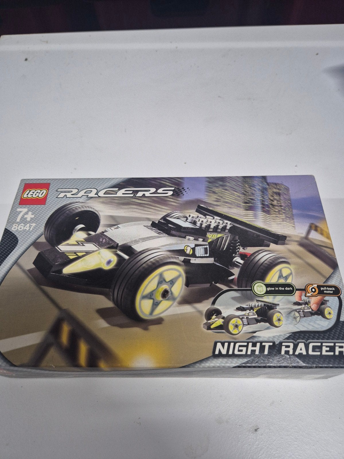 Lego racer nieuw, Ophalen