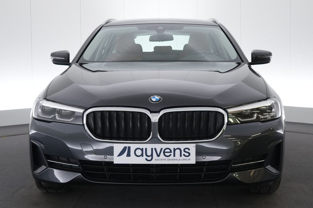 (2CNZ552) BMW 5 TOURING, Argent ou Gris, Entreprise, Carnet d'entretien, Automatique