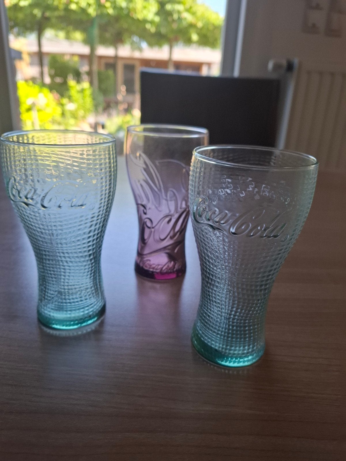 Set van 3 Coca-Cola glazen, Ophalen of Verzenden