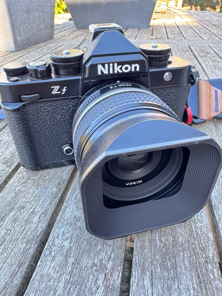 Nikon Zf bijna nieuwe spiegelloze camera + lenzen, Ophalen, Ingebouwde flitser, Zo goed als nieuw, 24 megapixels