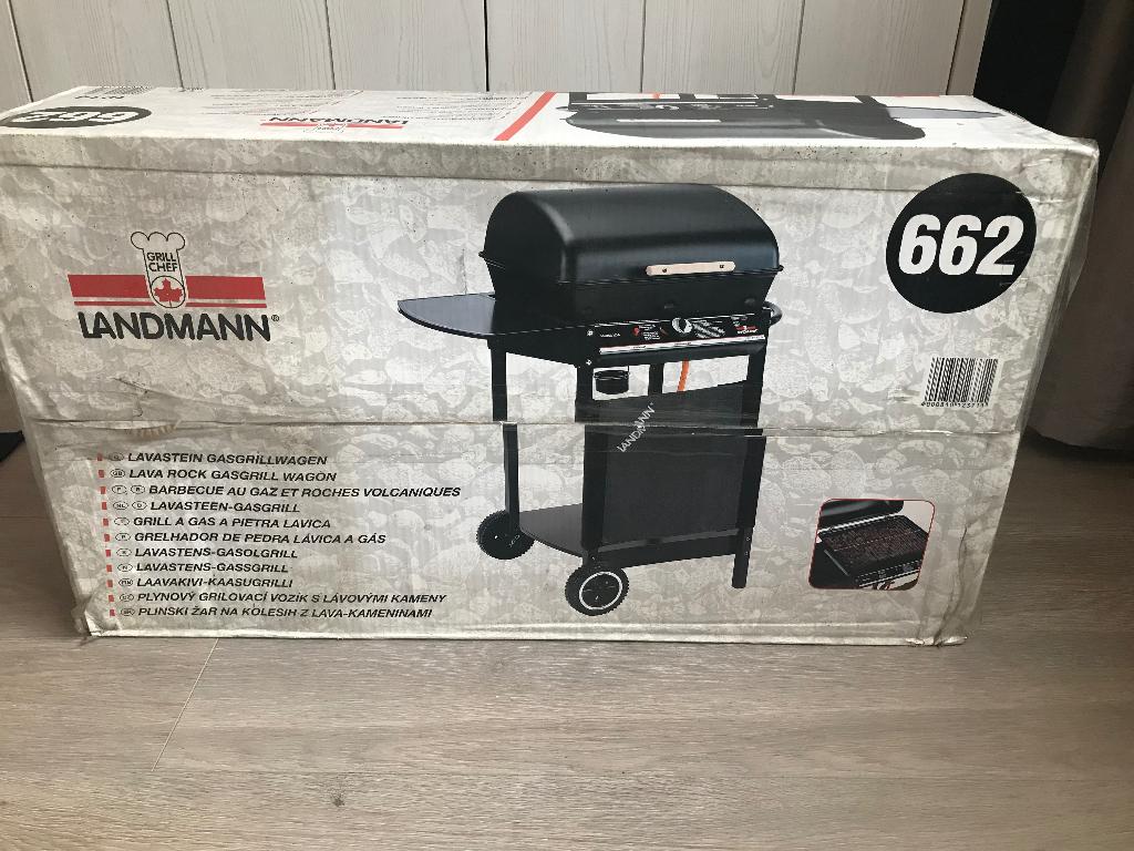 Gas bbq LANDMANN - NIEUW, Enlèvement