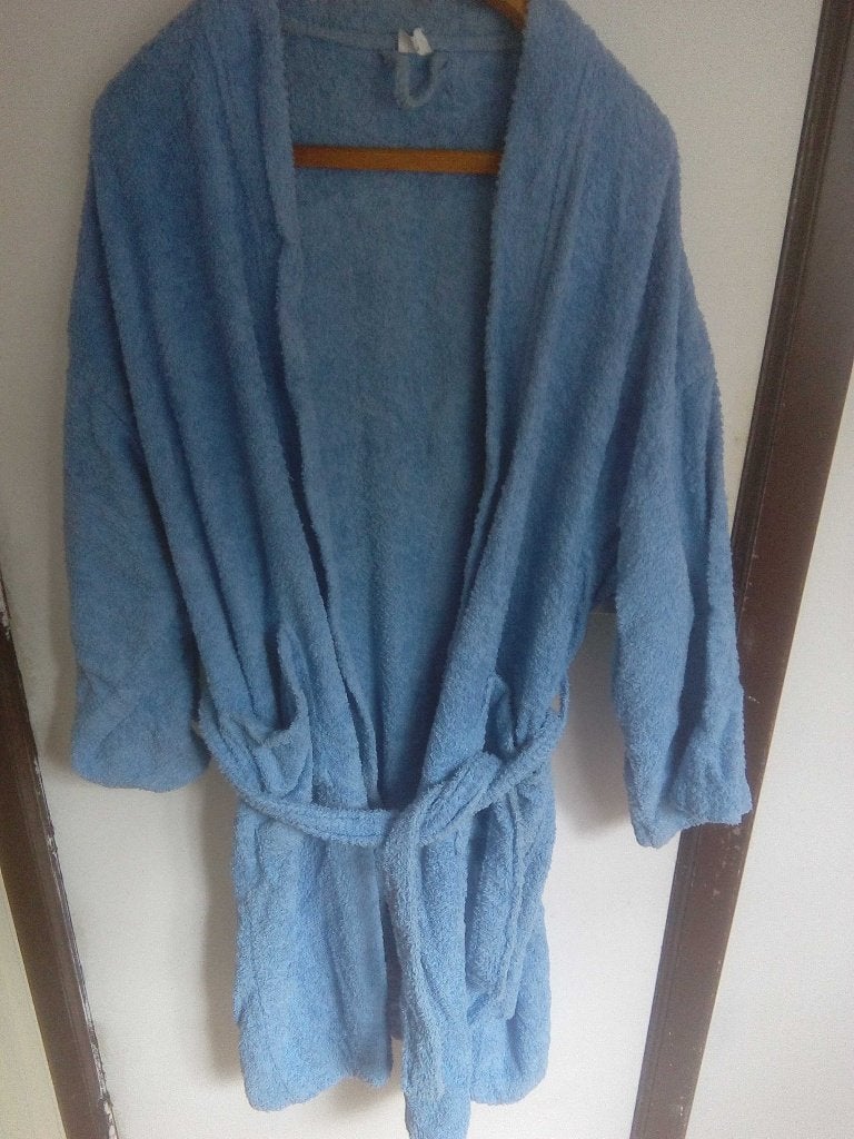 badstof badjas / ochtendjas, Ophalen, Maat 56/58 (XL)