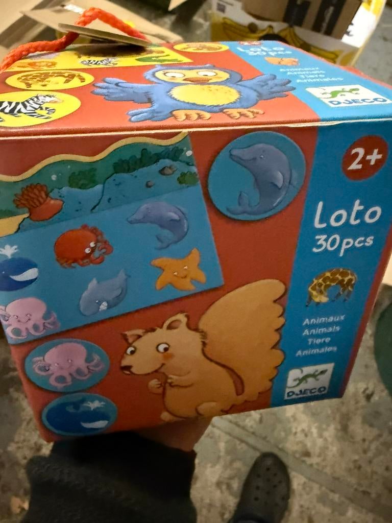 Dierenlotto / bingo, Trois ou quatre joueurs, Enlèvement ou Envoi, Comme neuf