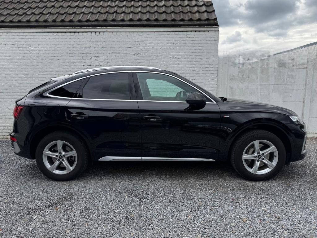 Audi Q5 * SPORTBACK * PHEV 50TFSIe * BTW/TVA * 3x S LINE *, Automaat, 4 cilinders, Q5, Leder en Stof