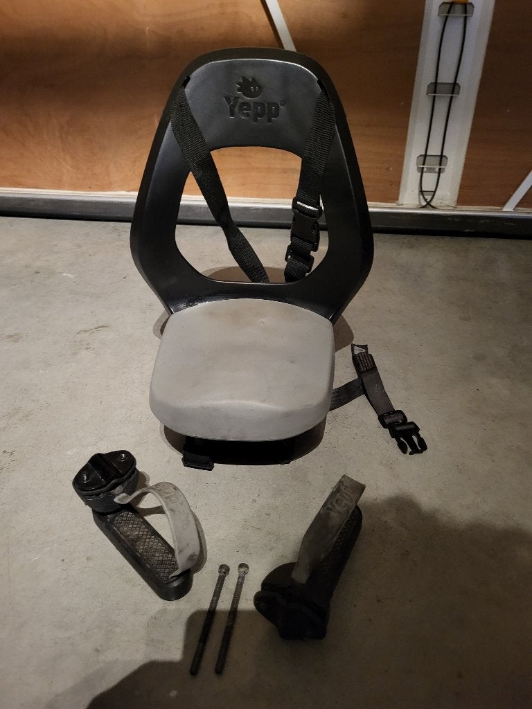 Kinderstoeltje Yepp Junior Budget, Fietsen en Brommers, Ophalen, Achterzitje, Yepp (Thule), 15 t/m 36 kg