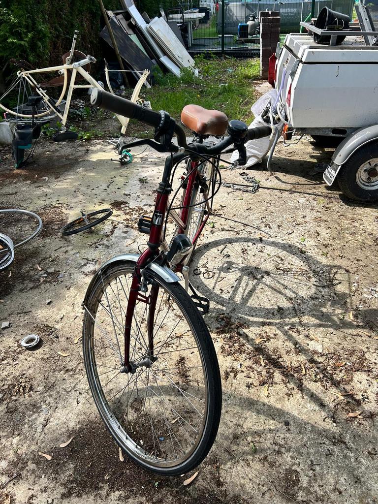 Dames fiets Trekking, Fietsen en Brommers, Fietsen | Driewielfietsen, Ophalen, Gebruikt
