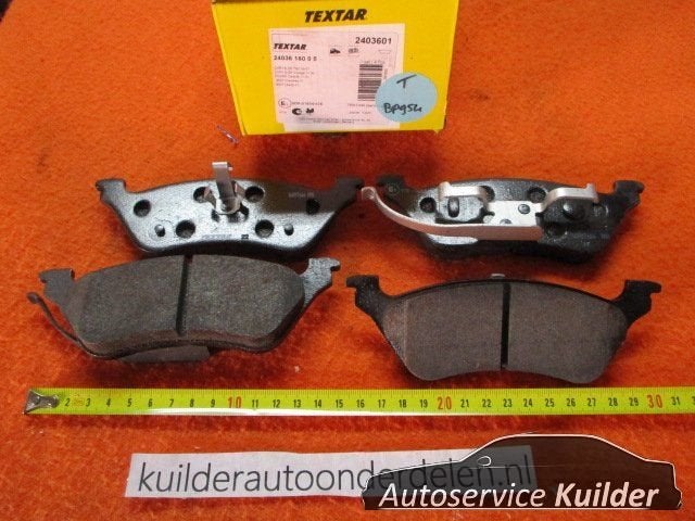 Remblokken achter Chrysler Voyager Dodge Caravan BP954 Texta, Neuf, Chrysler, -, -