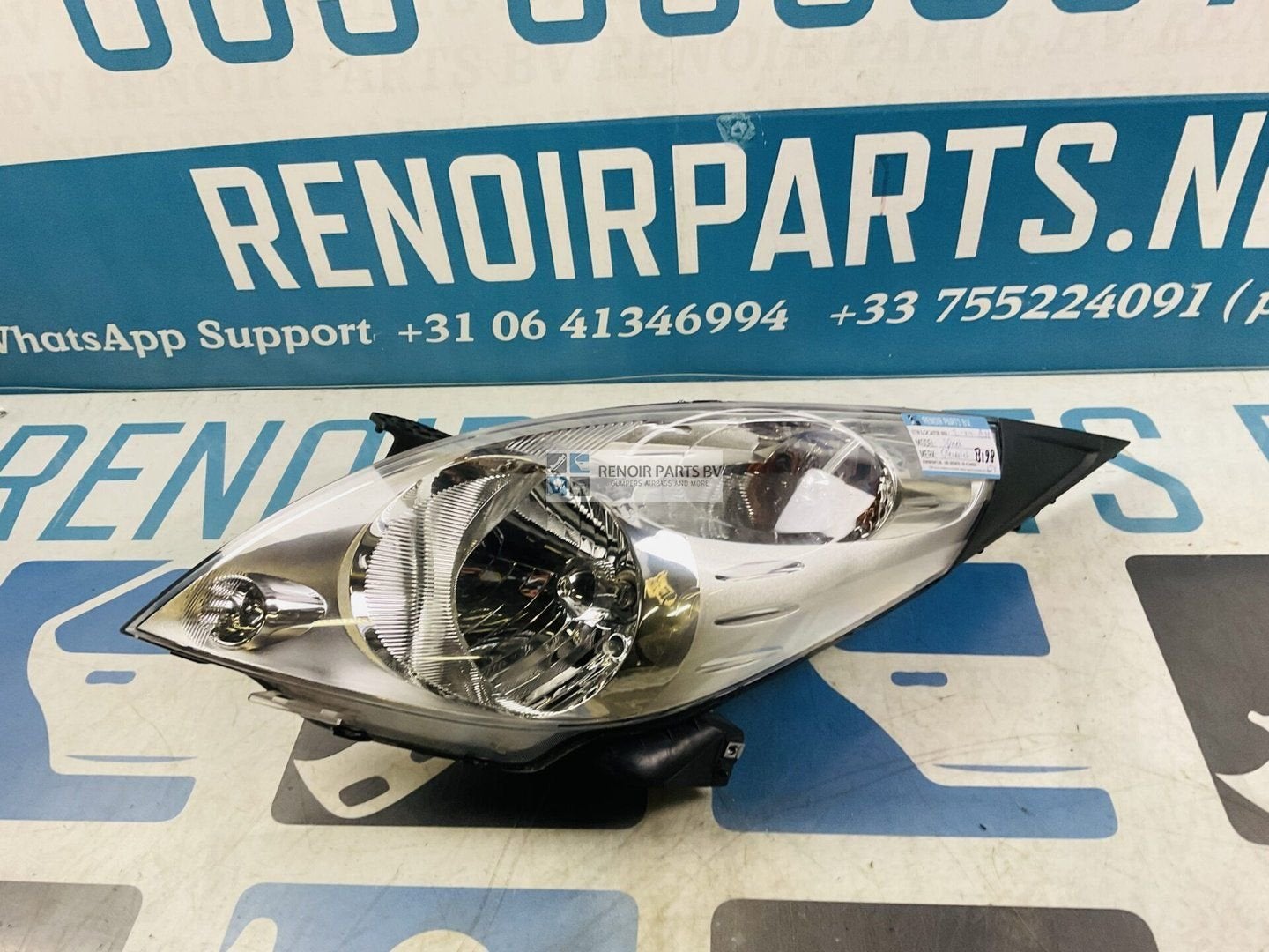 Koplamp Chevrolet Spark Halogeen Links Origineel 2-x4-8198, Auto-onderdelen, Verlichting, Gebruikt, 6 maanden garantie, Ophalen of Verzenden