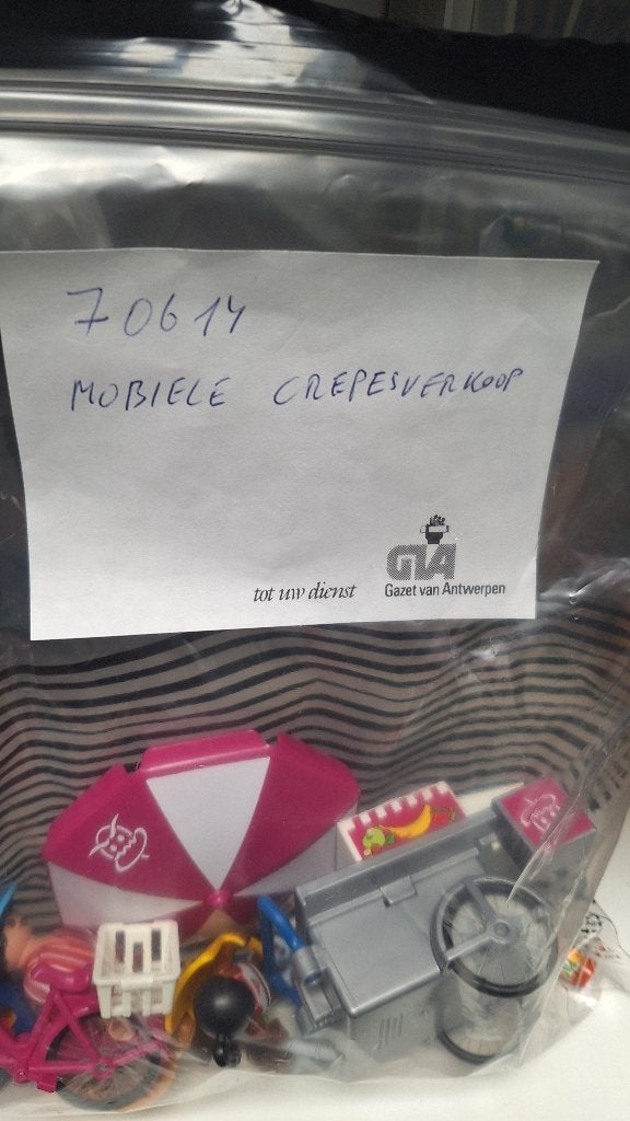 15 Playmobil Leisure Mobiele Crêpe verkoop 70614, Ophalen, Zo goed als nieuw