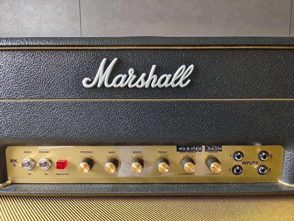 Tête Marshall 1987X Vintage Reissue 50W, Musique & Instruments, Amplis | Basse & Guitare, Enlèvement, Comme neuf, Guitare, 50 à 100 watts