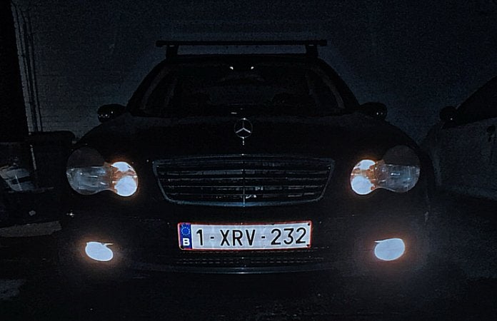 Mercedes W203 C220 CDI 2002, Autos, Cuir, Achat, Noir, 5 portes