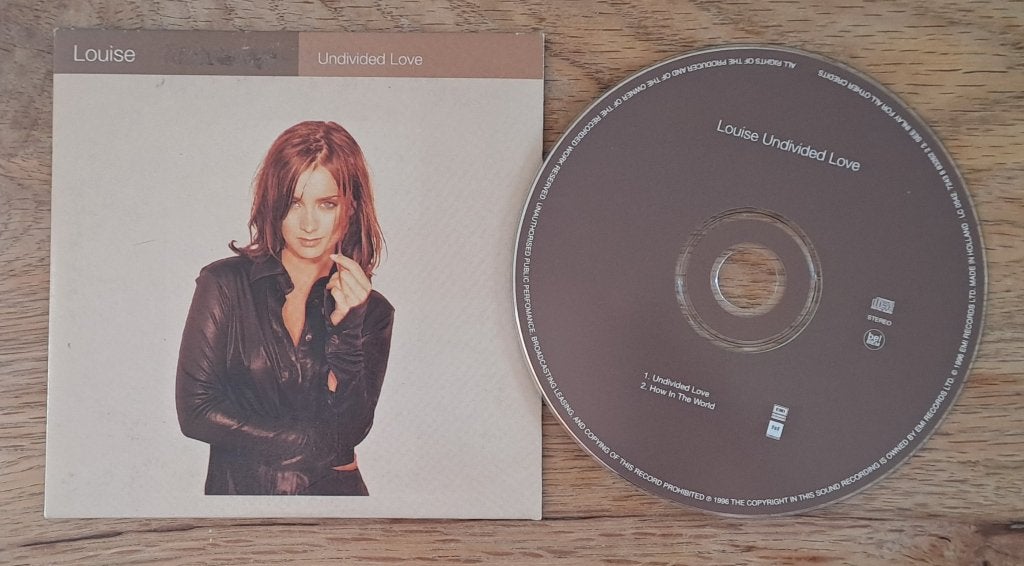 Louise - Undivided Love, Cd's en Dvd's, Cd Singles, Gebruikt, Eerste persing, Ophalen of Verzenden, Pop