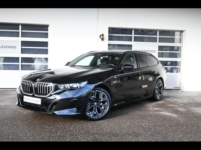 BMW 5-Serie M SPORT  - AUTOMAAT - ACC- NAVI, Autos, 139 g/km, Euro 6, Electronic Stability Program (ESP), Noir