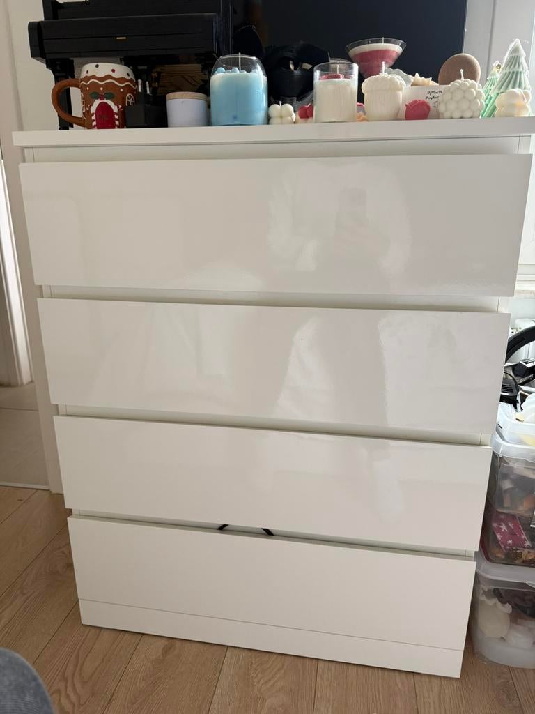 Armoire Ikea 4 tiroirs, Enlèvement, Comme neuf
