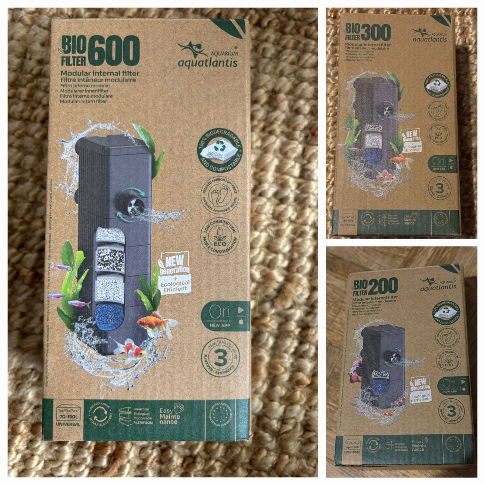 Aquatlantis Bio Filter 200 / 300 / 600 NIEUW, Animaux & Accessoires, Enlèvement ou Envoi, Neuf, Filter, Aquatlantis