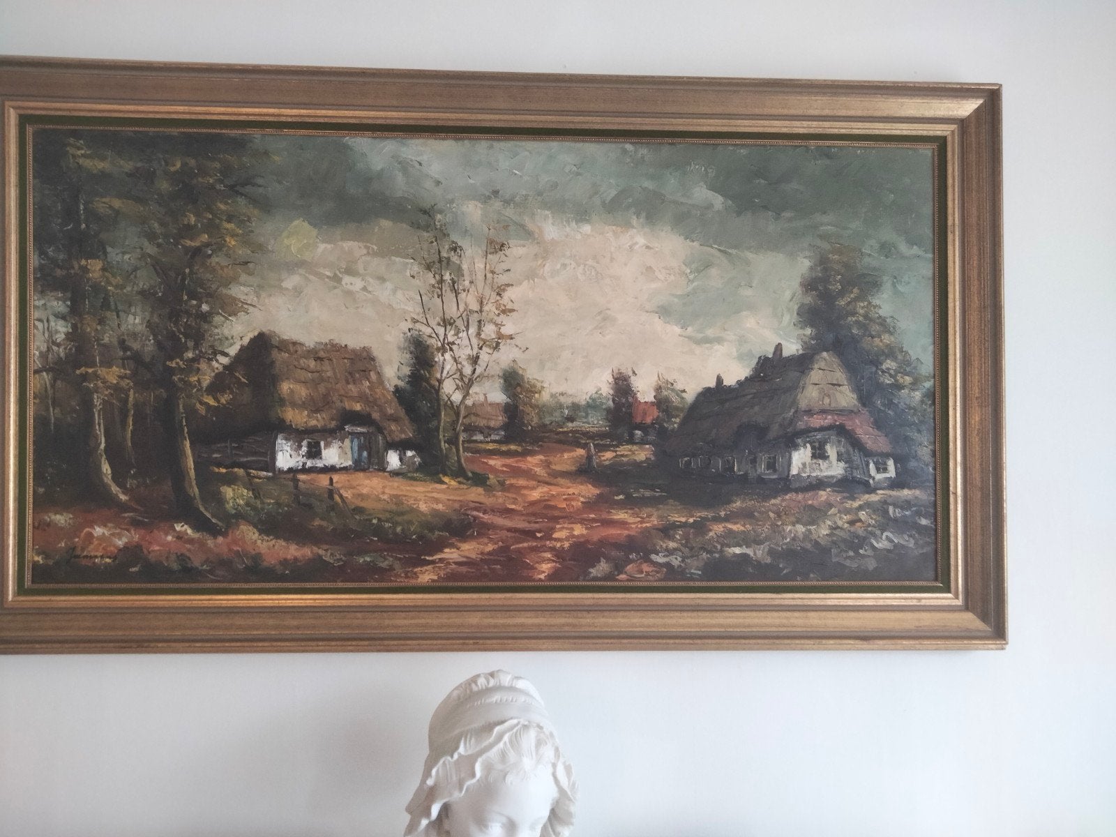 pracht landschap schilderij van de bekende schilder JANSSENS, Ophalen, Klassiek