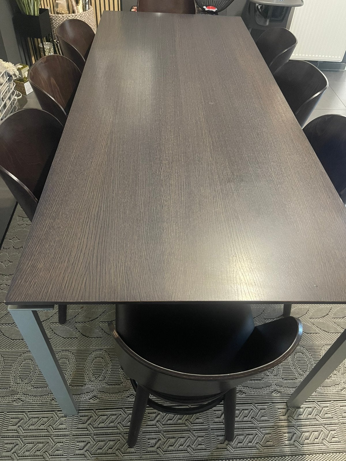 Salle a manger complète, Maison & Meubles, Enlèvement, Utilisé, 8 chaises ou plus