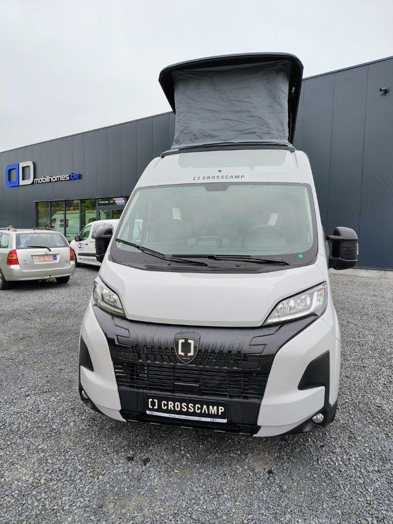 Crosscamp 6.4 EF – Lengtebedden - Pop-up, Caravanes & Camping, Camping-cars, Marchepied électrique, 6 à 7 mètres, Diesel, Réfrigérateur