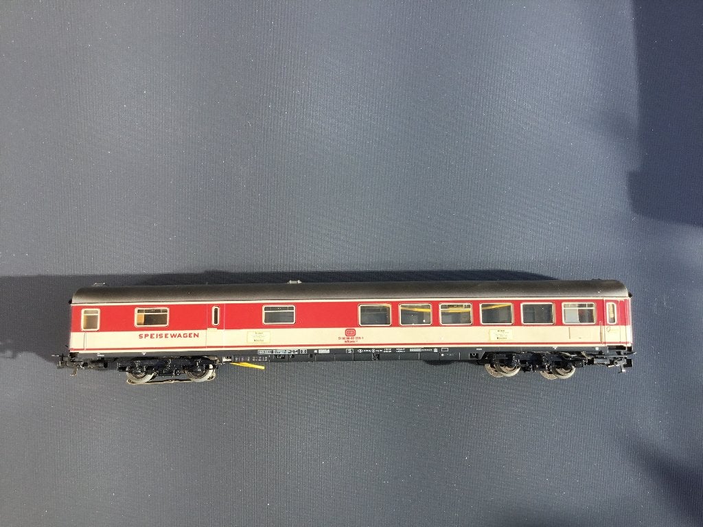 Märklin 4094 H0 Speisewagen van de DB + binnenverlichting, Hobby en Vrije tijd, Wisselstroom, Wagon, Ophalen of Verzenden, Zo goed als nieuw