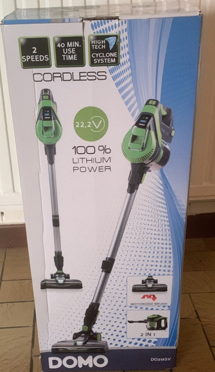 Nieuw in de doos! Domo steelstofzuiger

DO219SV -, Ophalen of Verzenden, Steelstofzuiger