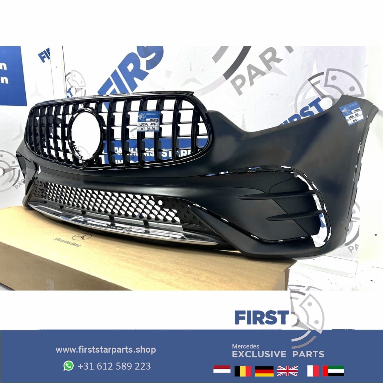 W254 X254 C254 BUMPER GLC 43 AMG VOORBUMPER ORIGINEEL + GT G, Utilisé, -, Avant, -