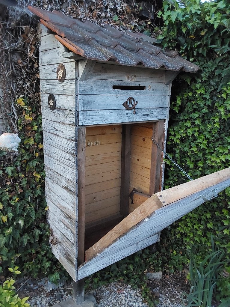 Post pakket bus !, Tuin en Terras, Ophalen, Hout