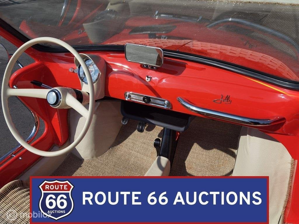 Fiat 500 Jolly Spiaggina | 1964 | Route 66 Auctions, Autos, Achat, Entreprise, Boîte manuelle, Autre carrosserie