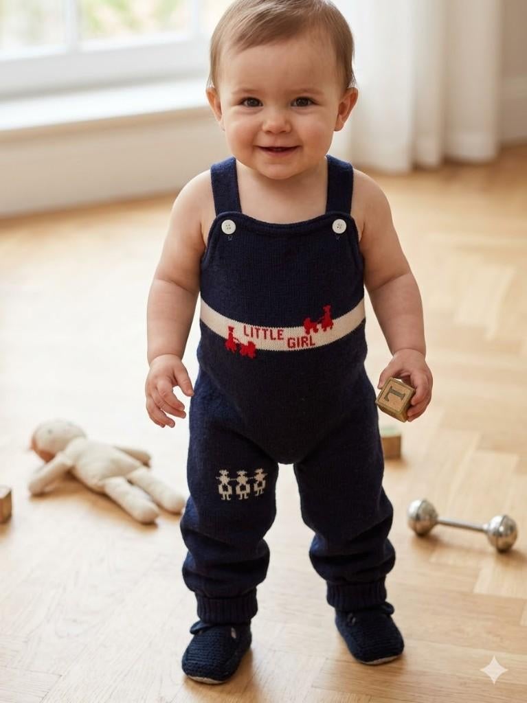 Vintage salopette ? Broek met bretellen ?, Kinderen en Baby's, Broekje, Zo goed als nieuw, Vintage, Verzenden