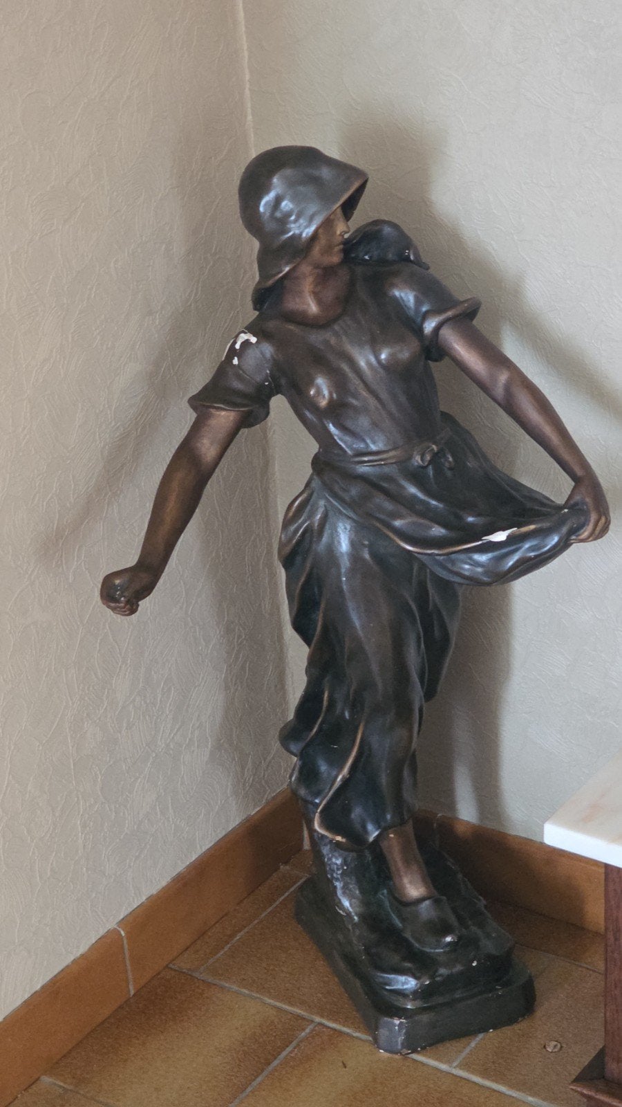 beeld antiek, Enlèvement, Statue