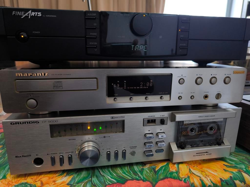 VINTAGE GRUNDIG/MARANTZ STEREOSYSTEEM, Ophalen, Pioneer
