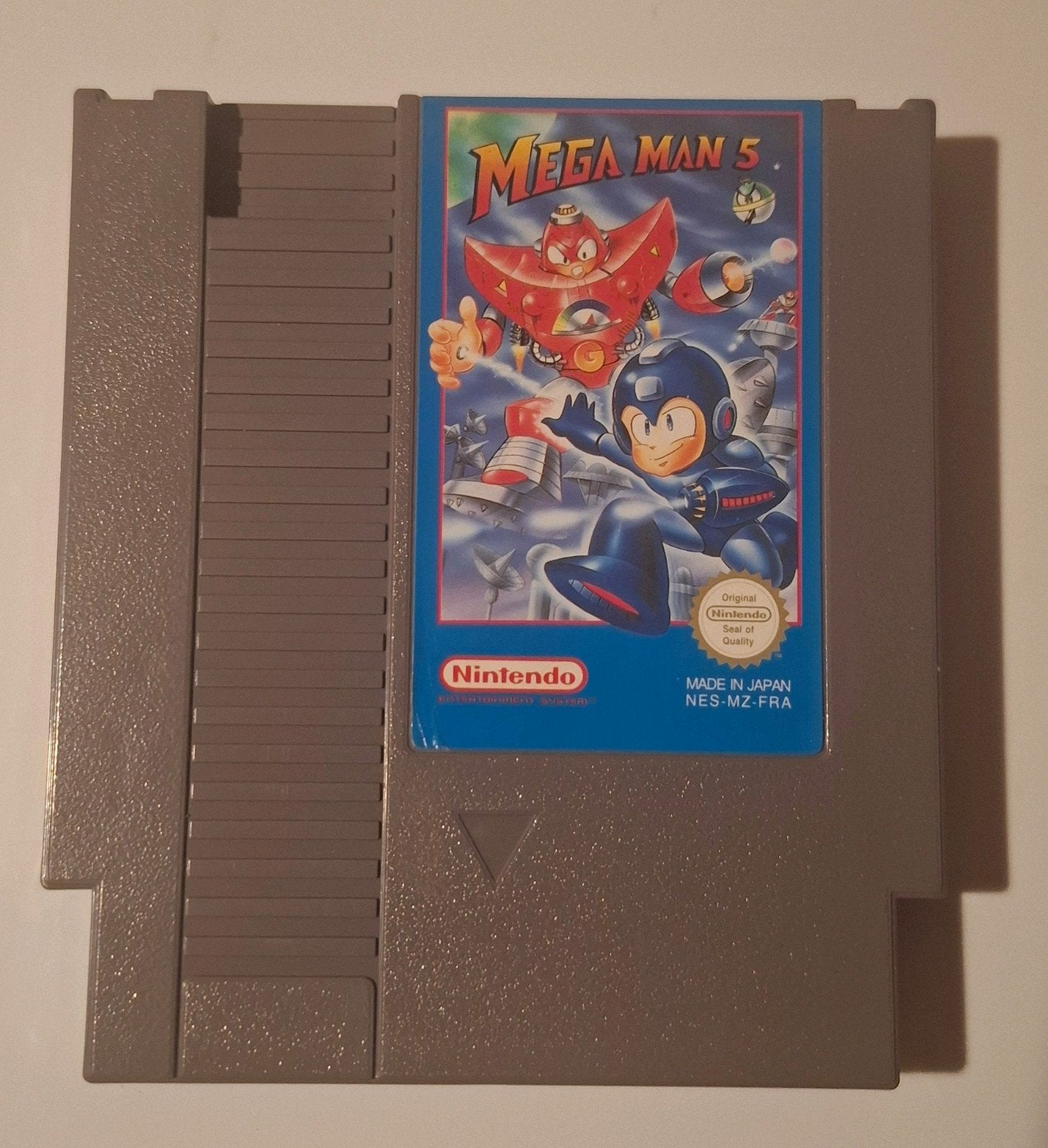 Mega Man 5  ( Nintendo Nes Game ) Zeldzaam Rare !, Consoles de jeu & Jeux vidéo, 1 joueur, Enlèvement, Comme neuf, Aventure et Action