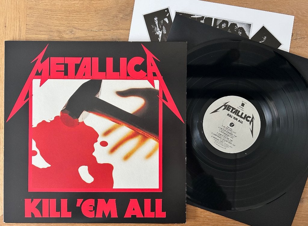 METALLICA - Kill 'em all ( LP; 180gr; NMINT ), LP, Metal, Inclusief insert, Ophalen of Verzenden