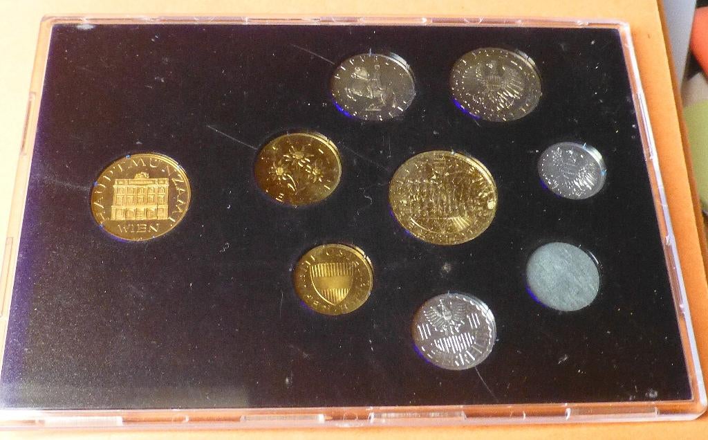 Ensemble de pièces autrichien officiel datant de 1981, Timbres & Monnaies, Monnaies | Europe | Monnaies euro, Enlèvement ou Envoi