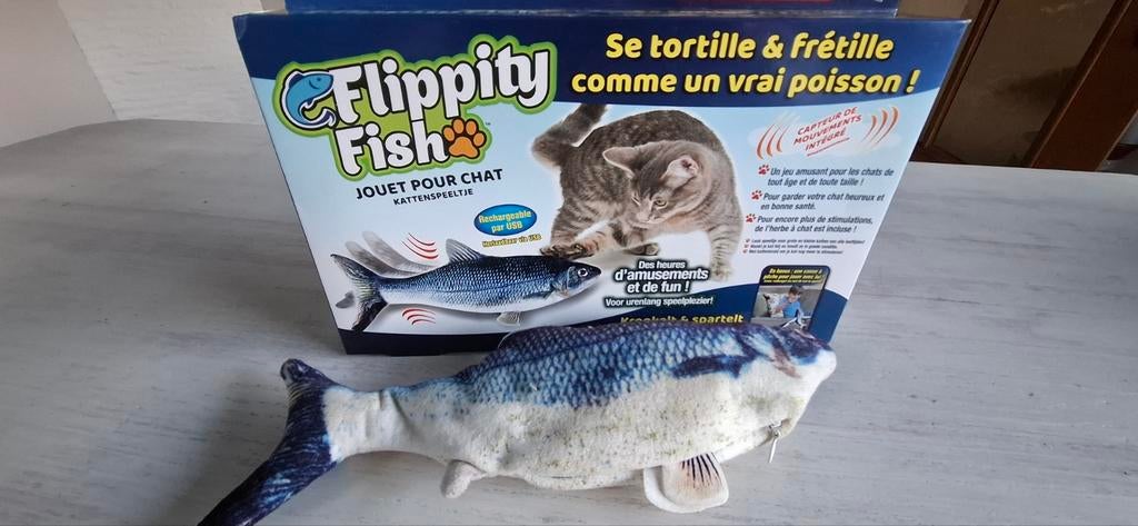 Flippity Fish kattenspeeltje, Enlèvement ou Envoi, Comme neuf