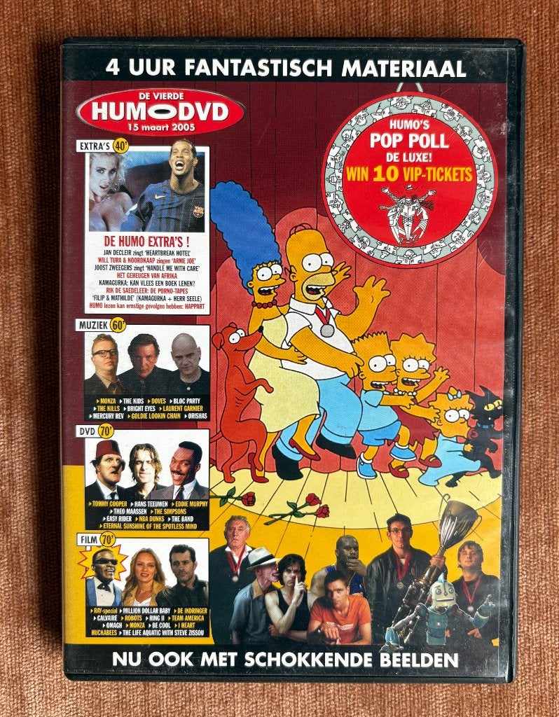 De vierde Humo-DVD, Alle leeftijden, Ophalen, Zo goed als nieuw, Overige genres