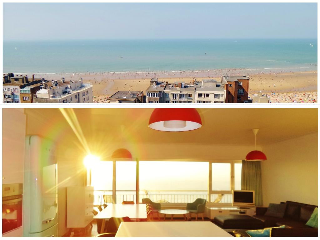 Appartement Ostende avec vue sur la mer 7 pers. (19e étage), Vacances, Propriétaire, Ville, Anvers et Flandres, Appartement