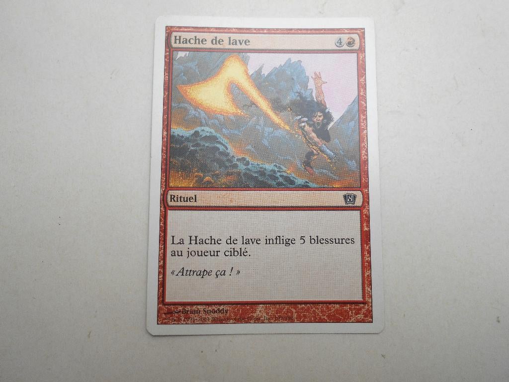 magic card The gathering Rituel hache de lave, Hobby & Loisirs créatifs, Enlèvement ou Envoi, Neuf