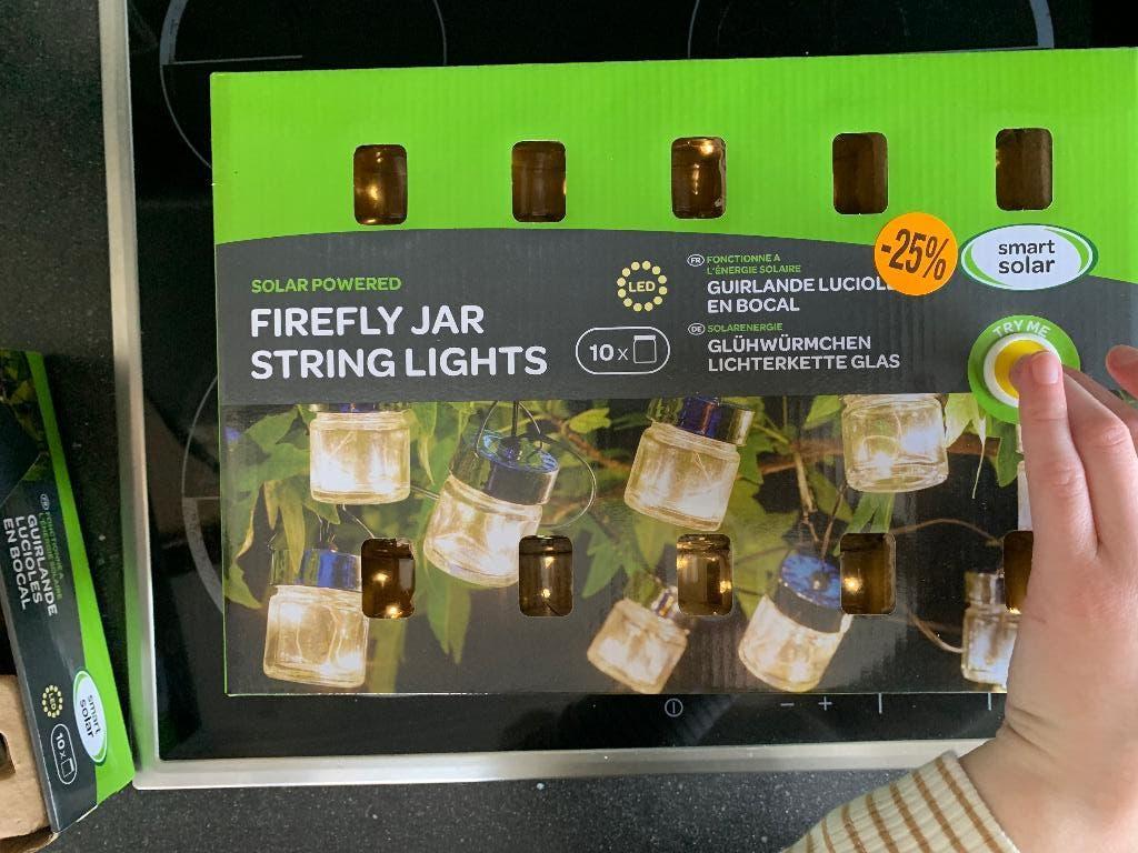 Solar Powered lichtslinger - led, Tuin en Terras, Buitenverlichting, Ophalen, Zonne-energie, Overige typen, Nieuw