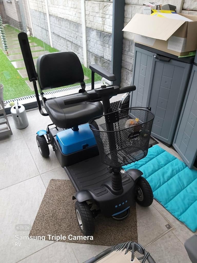 Vivo uitneembare scooter blauw, Diversen, Brommobielen en Scootmobielen, Ophalen