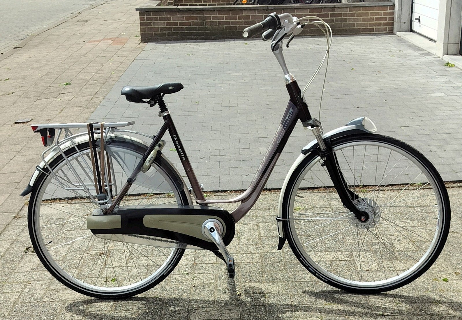 Als NIEUW Damesfiets Gazelle Orange Excellent Limited, Ophalen, Versnellingen, Zo goed als nieuw, 50 tot 53 cm